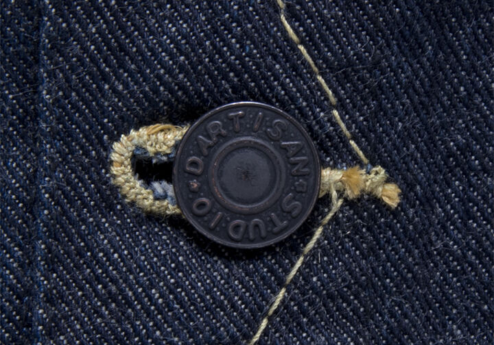 D4557 14oz Western Denim Jacket-One Wash-38,, medium image number 5