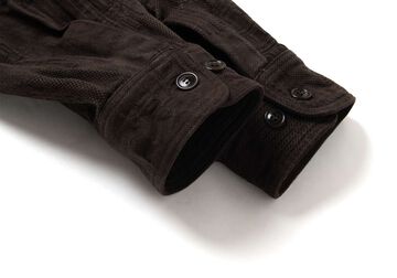 5717 Amami Mud Dyed Jacquard Shirts,BROWN, small image number 7