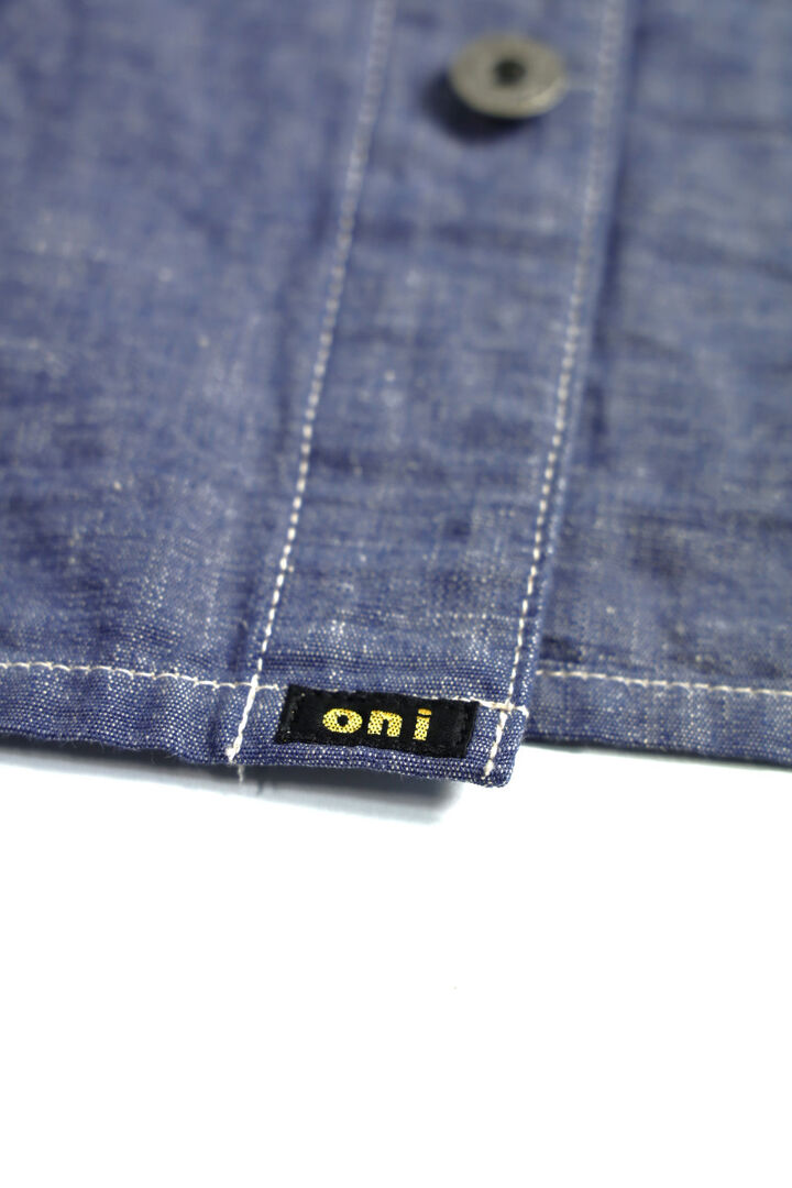 ONI03101-HC 8.3oz Heavy Chambray Coverall-KHAKI OLIVE-38,KHAKI OLIVE, medium image number 17