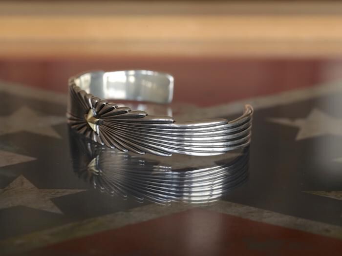 15AH-330 Starlight Bangle -Silver-