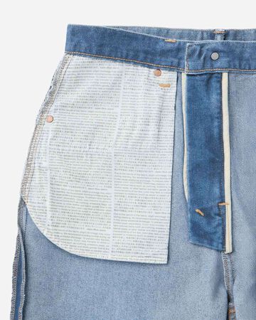 JMJA0900 (M01) 9oz Light Loose Jeans Medium Indigo,, small image number 7