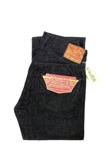 Lot No. SC42460 / 14.25oz. BLACK DENIM 1947 MODEL (REGULAR STRAIGHT),, small image number 0