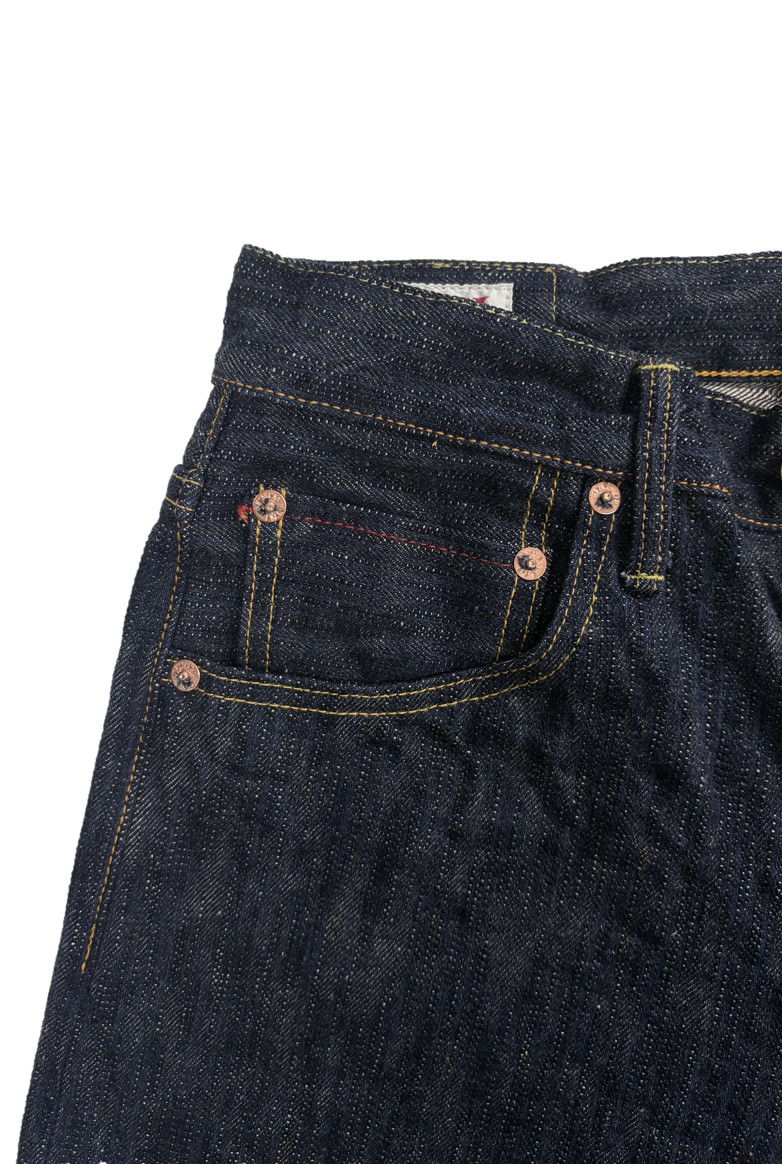 DENIMIO | ONI822-鬼KASE 16oz Natural Indigo ONIKASE Super Wide Tapered