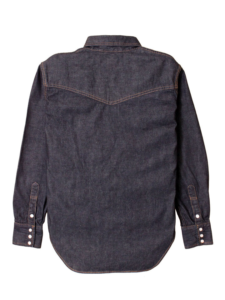 TCB Ranchman Shirt (Denim) 8.5oz Denim Western Shirt,, medium image number 1
