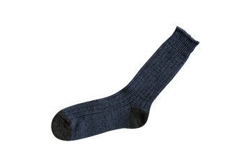NK0901 Luxury Cotton Rib Socks,DENIM, small image number 1