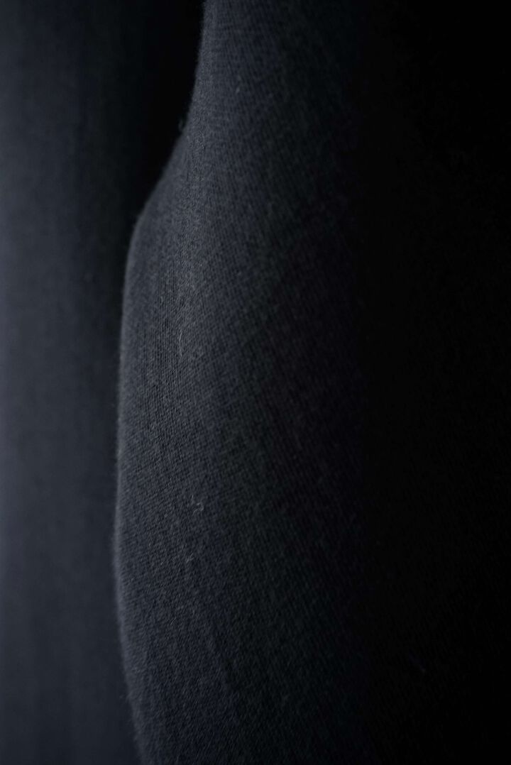 【vleed prologue】VL-003 Multi High Function Double Knit / Raglen Sweat,SUMIKURO x BLACK, medium image number 8