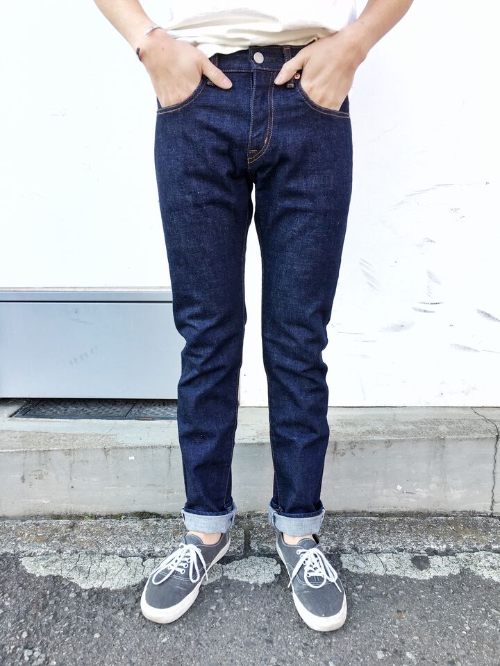rnb102ss 15oz Selvedge super slim denim,, medium