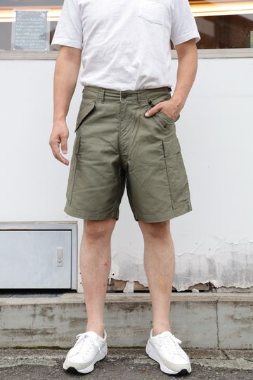 F4169 M-65 Field Cargo Short Pants-OLIVE-M,OLIVE, small image number 4