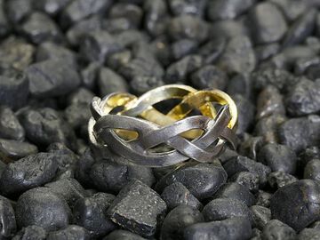 HYO-258 Braid Narrow Ring,, small image number 6
