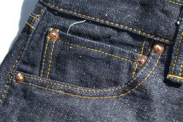 S310SPⅡ 17oz "ZERO" Series Jeans Short Pants One washed,INDIGO, small image number 11