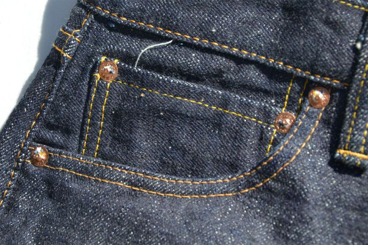 S310SPⅡ 17oz "ZERO" Series Jeans Short Pants One washed,INDIGO, medium image number 11