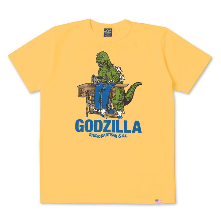 GZ-015 GODZILLA Collab T-shirts,Emerald, medium image number 2