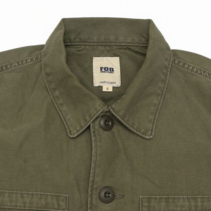 F2362 ファティーグシャツジャケット (14: OLIVE),, medium image number 2