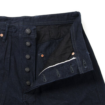 D1876 12oz KUROFUNE U.S.N Jeans,, small image number 0