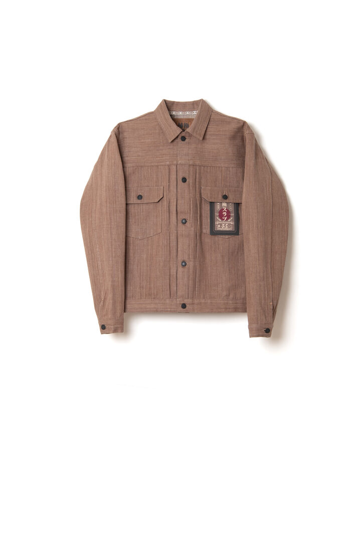 SP-109 16oz Kakishibu EXTREME DENIM (極) Slub Denim Jacket,, medium