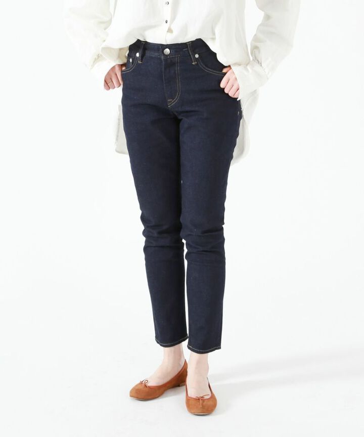 UP121105OW tight straight Sono / 12OZ Cote d'Ivoire cotton stretch,, medium