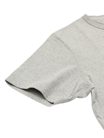 BR-8145 Vintage V Gudget Short Sleeve T-shirts (6 COLORS)-GREY- M,GREY, small image number 9