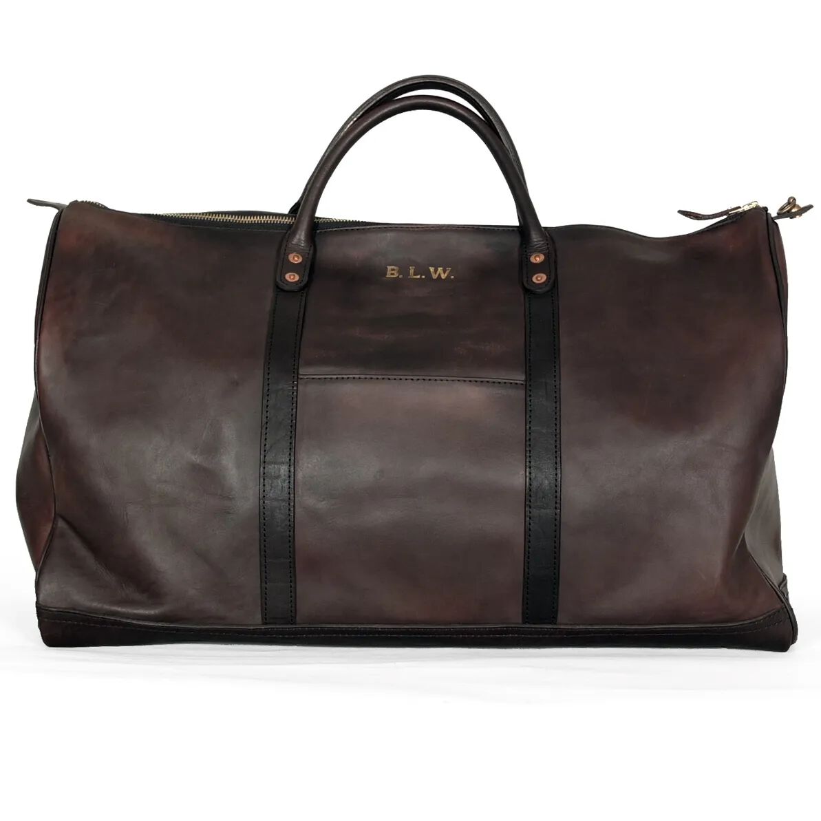 DENIMIO | VS-261L LEATHER TRAVEL BOSTON BAG