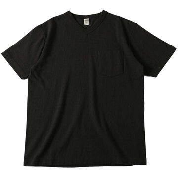 BR11001 Loop Wheel V Neck T-Shirt,WHITE, small image number 1