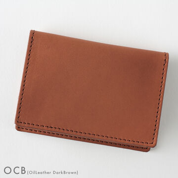 PAILOT RIVER PR-LC02 (REDMOON) Card Case (6 COLORS),SADDLELEATHER NATURAL, small image number 3