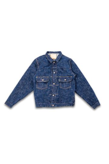 GZ-SKGJ2ND-ID Kase Dyed Jean Jacket 2nd Indigo,, small image number 0