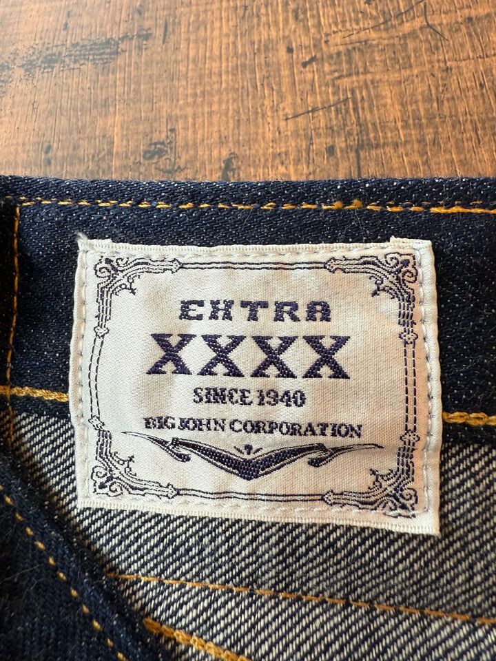 XX003 12oz XXXX-EXTRA Natural Indigo Selvedge Wide Denim (100% Organic Cotton from Five Continents),, medium image number 2