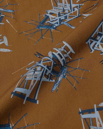 MMSS6004 COTTON/RAYON S/S SHIRT,BLACK, small image number 8