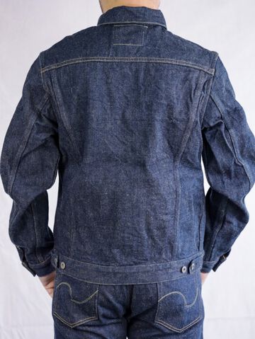 ONI-02527P-ZR 20oz Secret Denim 3rd Type Jacket with handwarmers,, small image number 3