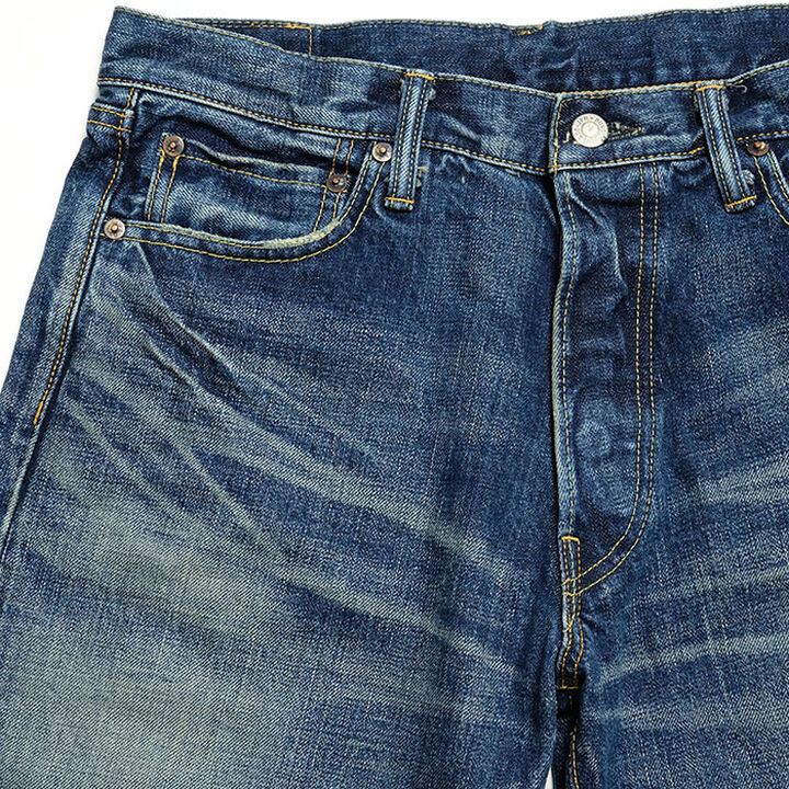 15OZ Standard Selvedge Denim Btton fly Straight Jeans,, medium image number 2