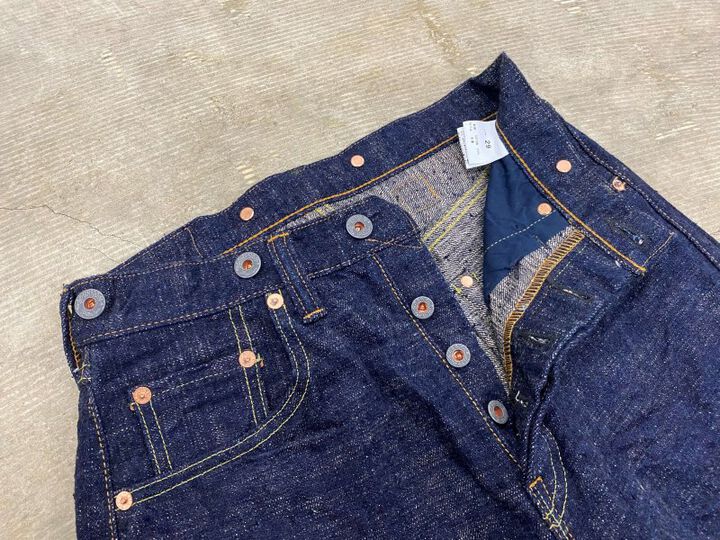 GZ-15HRJ-0510SB 15oz Heritage Jeans Slub Yarn,, medium image number 4