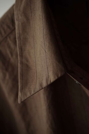 245SH03 Cotton/Linen Stripe / The Shirts,KAKISHIBU, small image number 8
