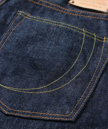 G003-MZ 14.7oz Copper Label Classic Wide Straight Zipper Fly Jeans-One Washed-28,, small image number 11