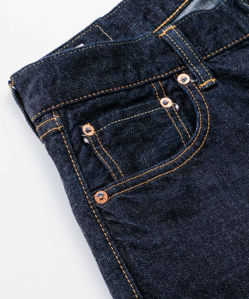 DENIMIO | MZSP1006 GTB 13oz DENIM CLASSIC MIDDLE STRAIGHT SHORTS