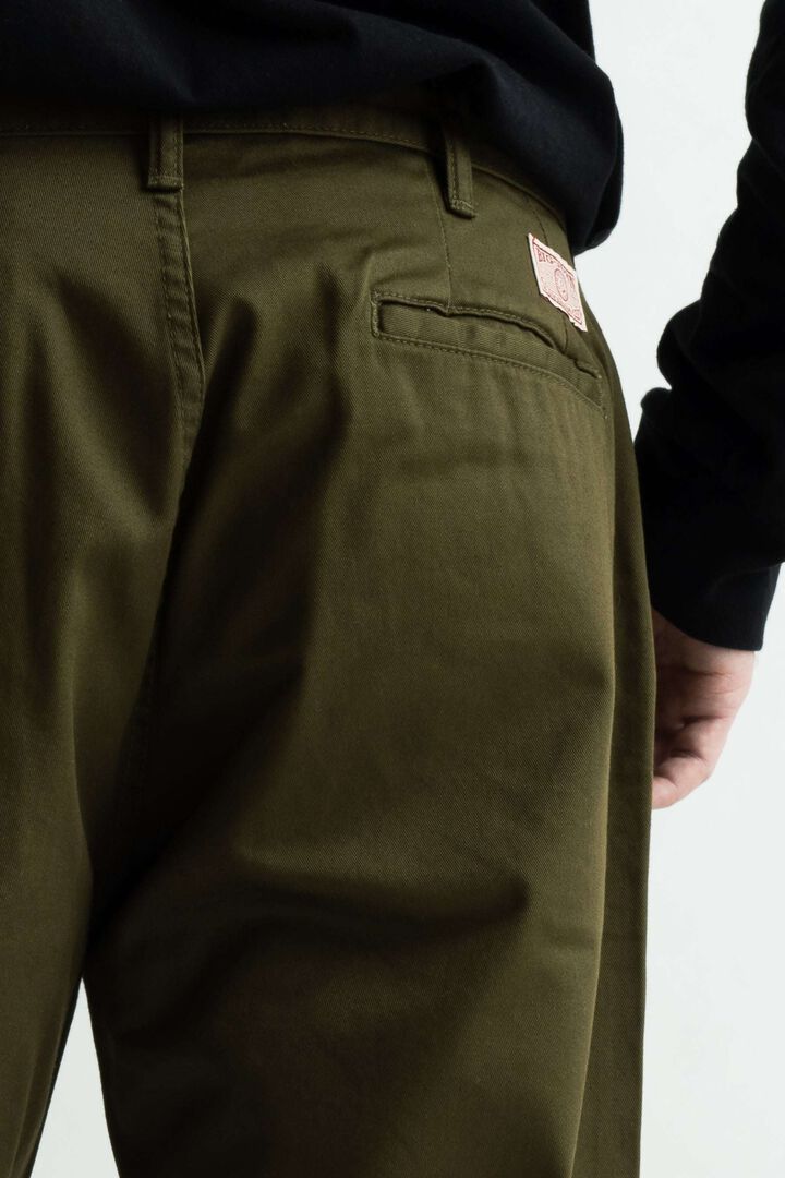 M803E 7.5oz CLASSIC TROUSER CHINO (KHAKI,BROWN,BLACK,BEIGE),BLACK, medium image number 25