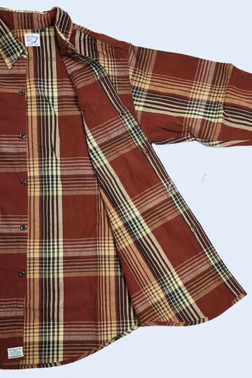 01-8064 Chambray Work Shirt (C53 Brown Check),, small image number 3