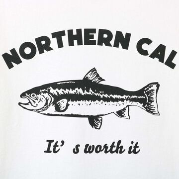 BR-26125 16/- Slaps L/S Print T-Shirt 【NORTHERN CAL】,GREY, small image number 10