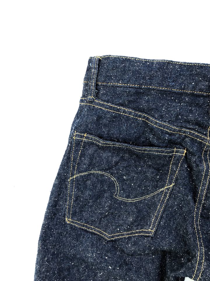 DENIMIO ONI288CCDKabuki 15oz Crushed Concrete Denim Kabuki Selvedge