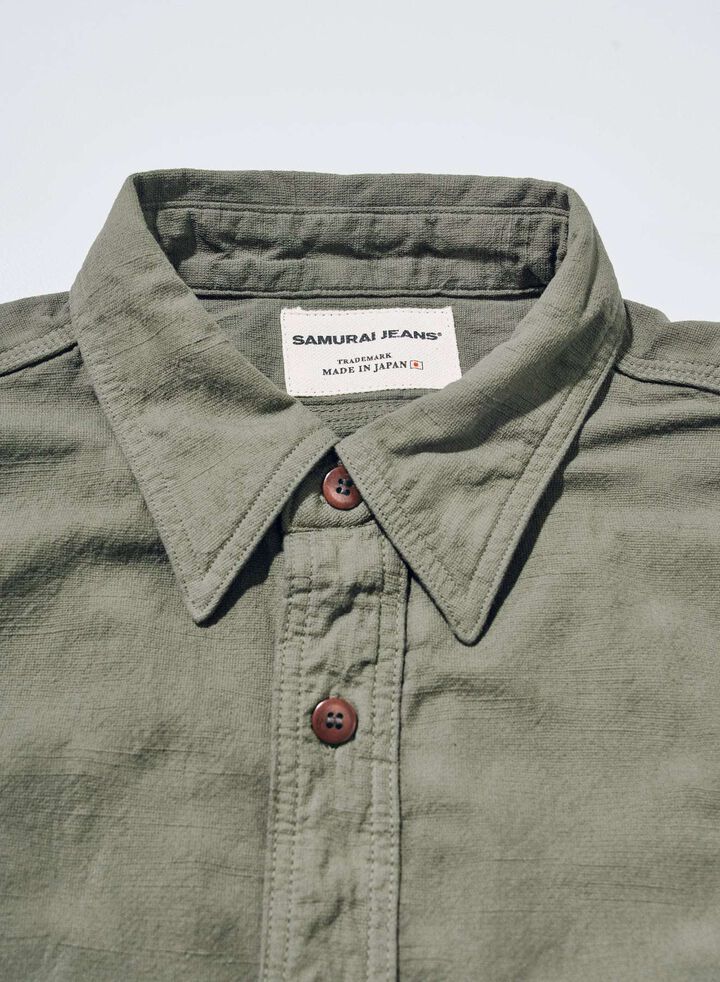 SSS26-AT Tropical Weather Long Sleeve Shirt,OLIVE, medium image number 1
