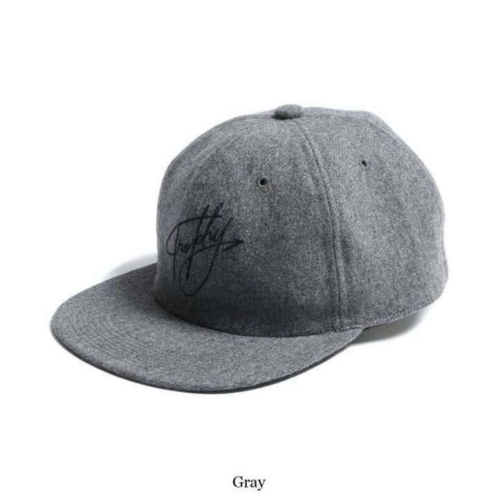TR24AW-705 Atelier Logo Wool Ball Cap (BLACK, GRAY, SAND),GRAY, medium image number 0
