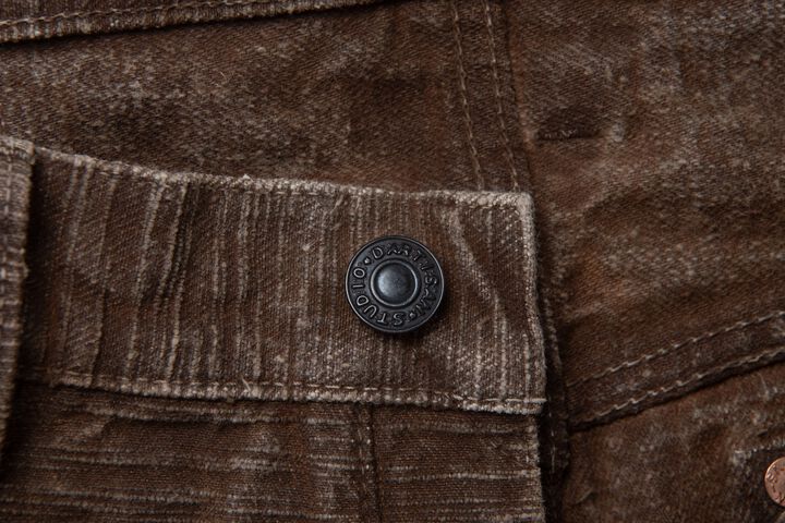 【Pre-Order】D1939 15oz GL3 Hand-Dyed Kakishibu-zome Jeans Regular Straight,, medium image number 8