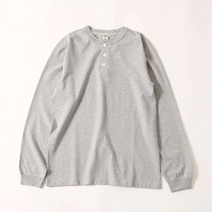 BR-3044 NEW COZUN LS HENLEY-T,F.BLU, medium image number 1