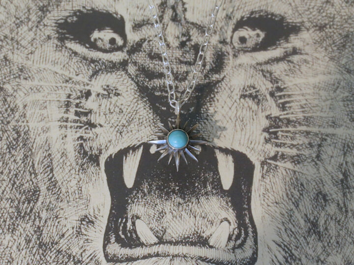 16AC-120 SunnyTurquoise Necklace,, medium