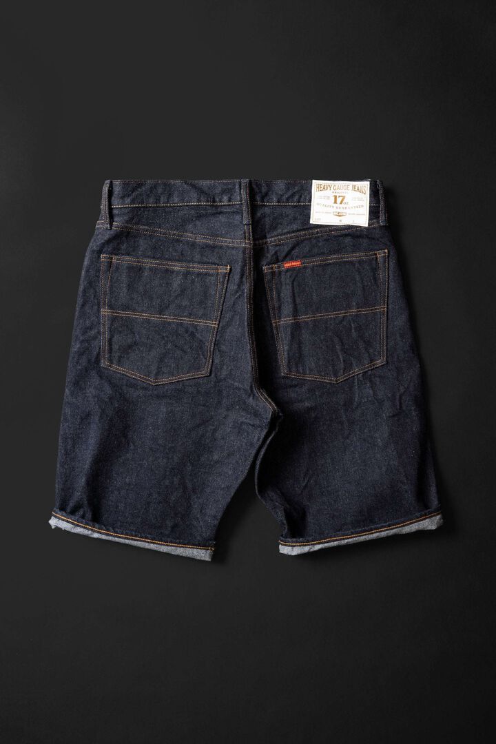 M7803 (001) 17oz Heavy Gauge Short Denim Pants,, medium image number 6