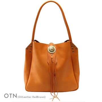 PAILOT RIVER PR-CAL-B (REDMOON) Tote Bag PR-CAL-B (Oil Leather Black, Oil Leather Red Brown, Oil Leather Dark Brown, Oil Leather Camel Brown),OIL LEATHER BLACK, small image number 2