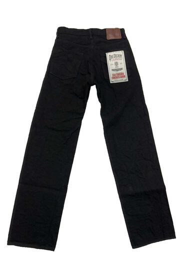 ONI200CCD-BKBK 15oz Crushed Concrete Denim Black x Black Kabuki Selvedge Wide Straight,, small image number 6