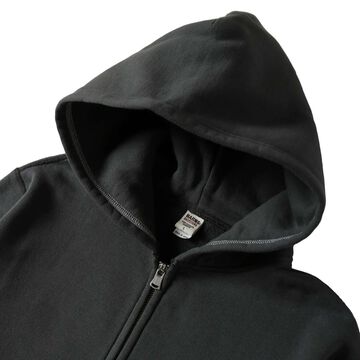 BARNS BR-3010 "STANDARD" COZUN ZIP SWEAT PARKA,MUSTARD, small image number 3