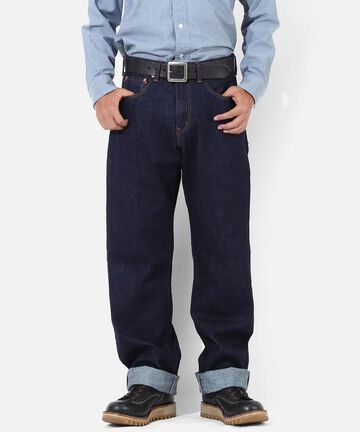 S-102W 14oz SELVEDGE WIDE STRAIGHT ZIP,, small image number 2