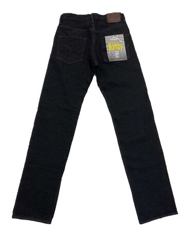 ONI-277Bumpy-黒 (Black) 17oz Bumpy Denim Just Right Straight,, small image number 7