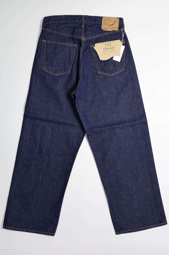 01-1100W SUPER DAD'S DENIM PANTS  (ONE WASH),, medium image number 1