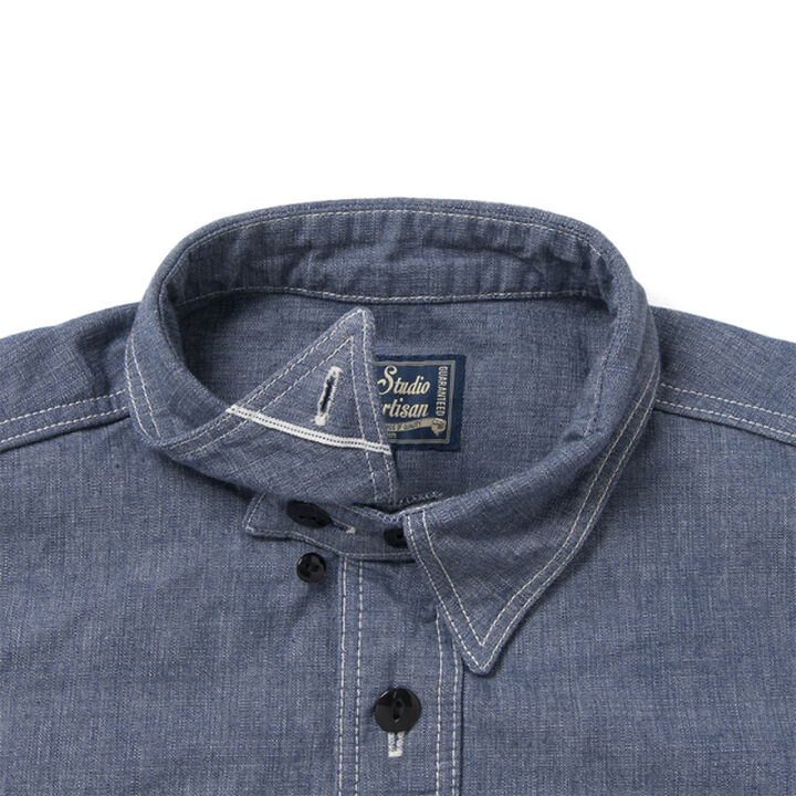 5333A-S Chambrey Short-Sleeve Work Shirts-42,, medium image number 4